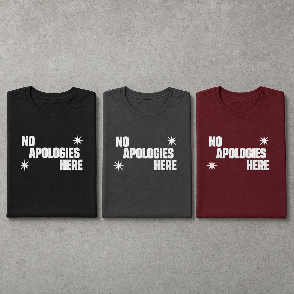 No Apologies Here Graphic Tee